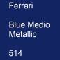 Preview: Ferrari, Blue Medio Metallic, 514.